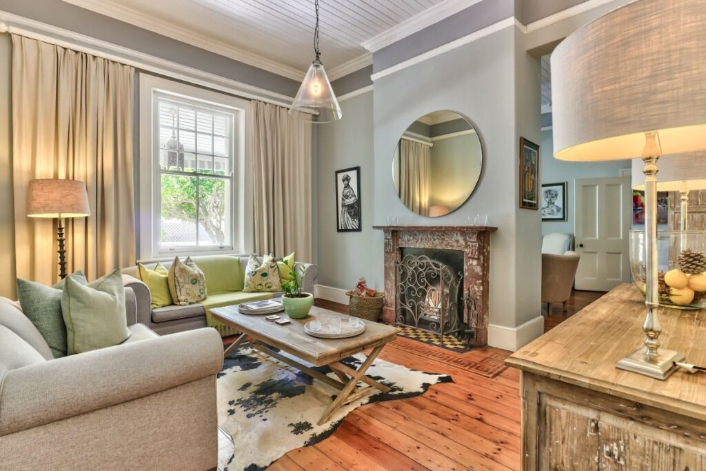 Parker cottage Lounge area