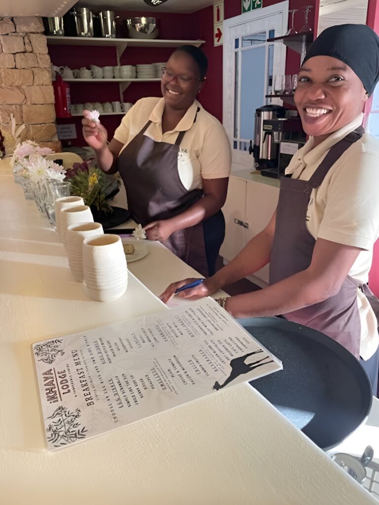 Ikhaya Lodge staff